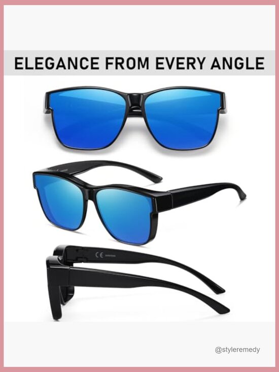 TR90 Polarized Fit Over Glasses Sunglasses UV400 Protection main image 7